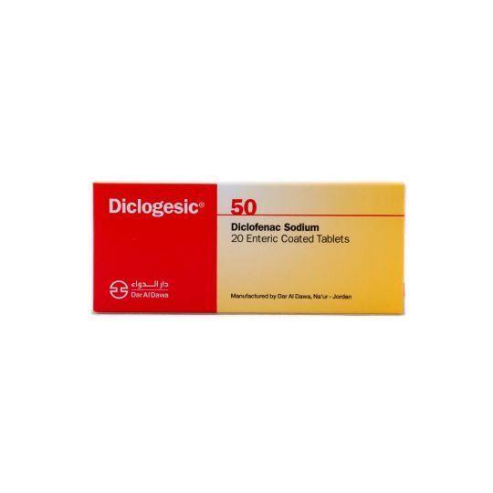 Diclogesic 50Mg Tab 20'S