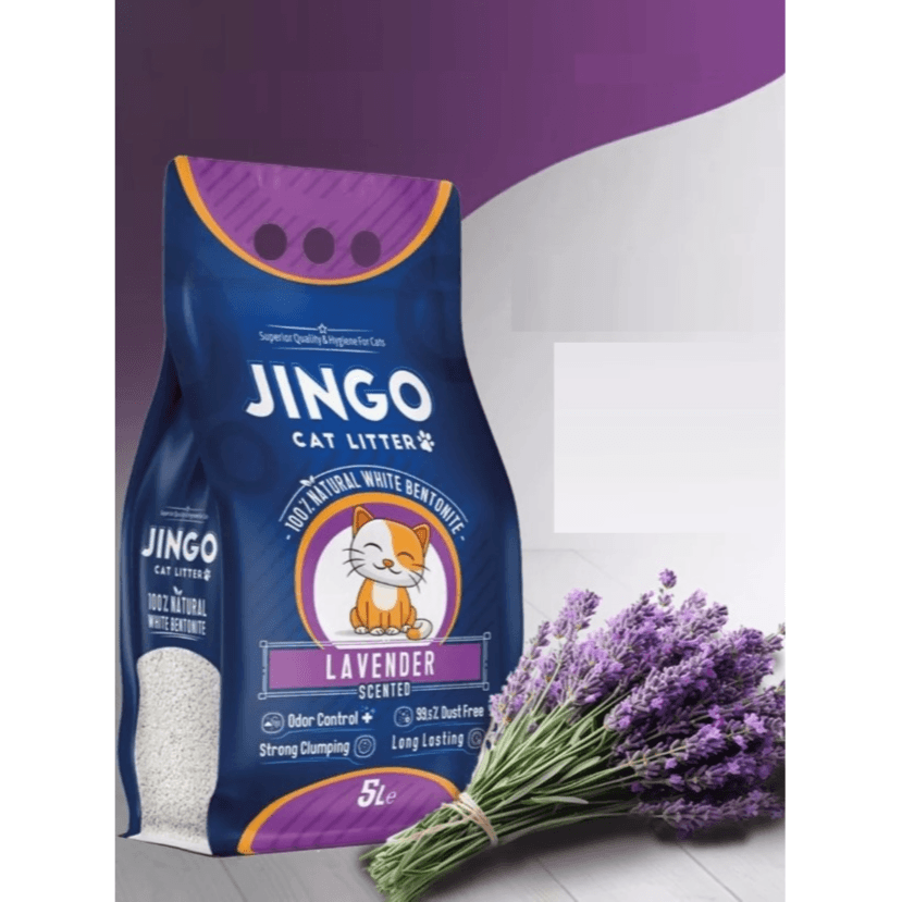 Jingo Cat Litter Lavender 5L