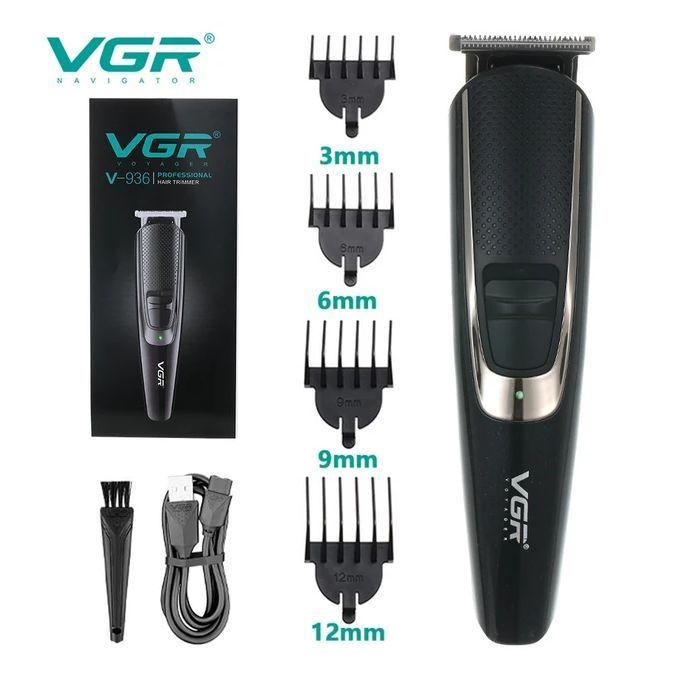 Vgr V-936 Professional Hair Trimmer, 4 Pcs Guide Comb