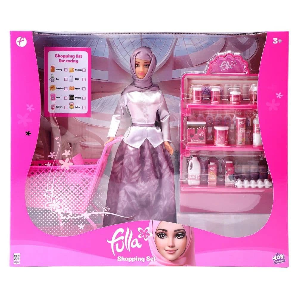 Fulla Doll With Shopping Cart Playset (30 Cm)