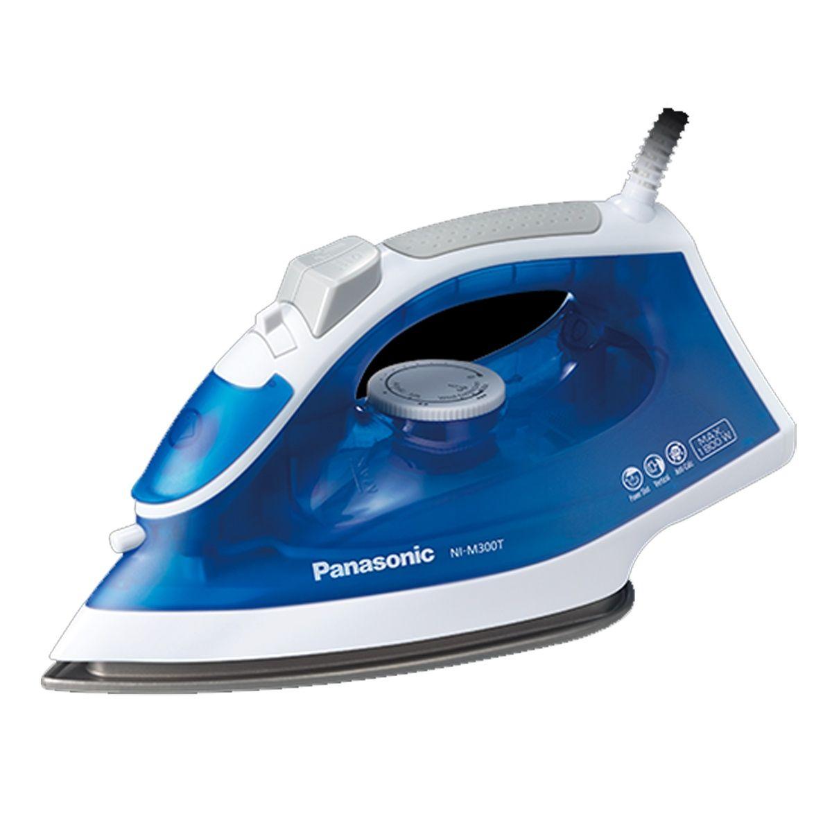 Panasonic Steam Iron Ni-M300Tatm, 1800W, Blue