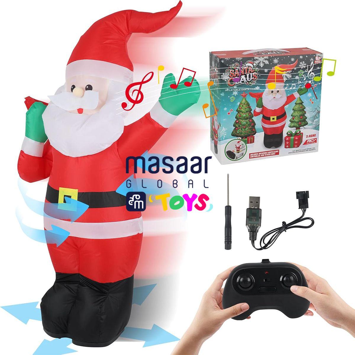 LH-D020 Remote Control Inflatable Santa Claus Toy