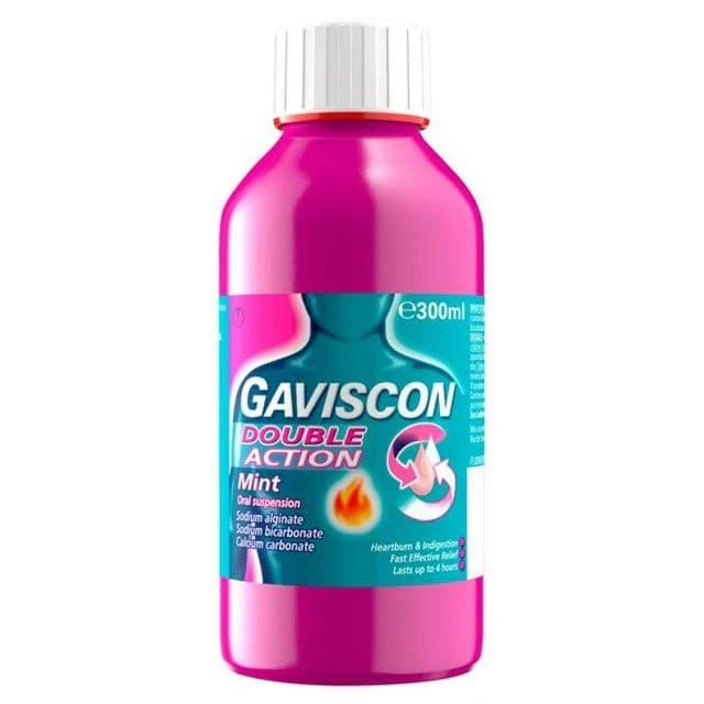 Gaviscon Double Action Mint Suspension 300 Ml