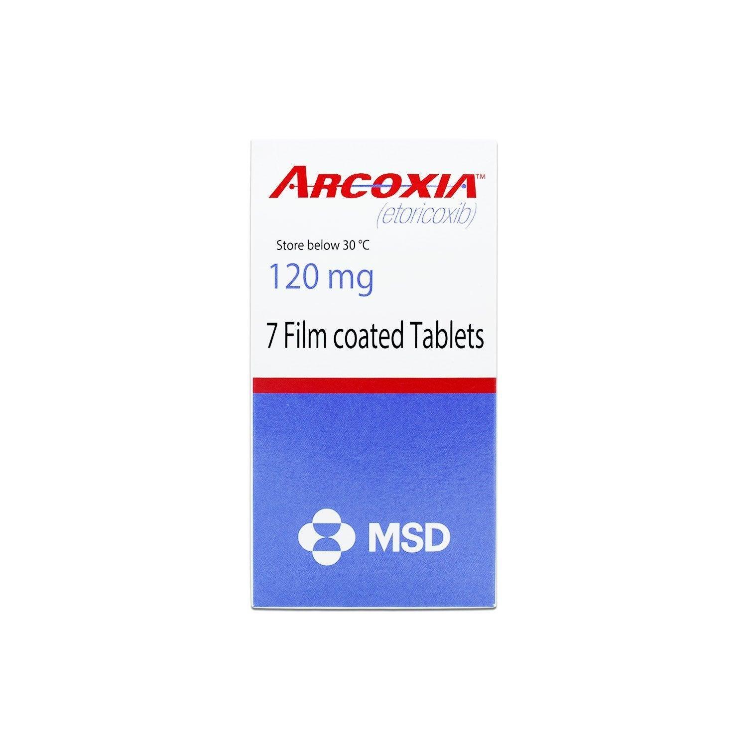 Arcoxia 120Mg Tab 7'S