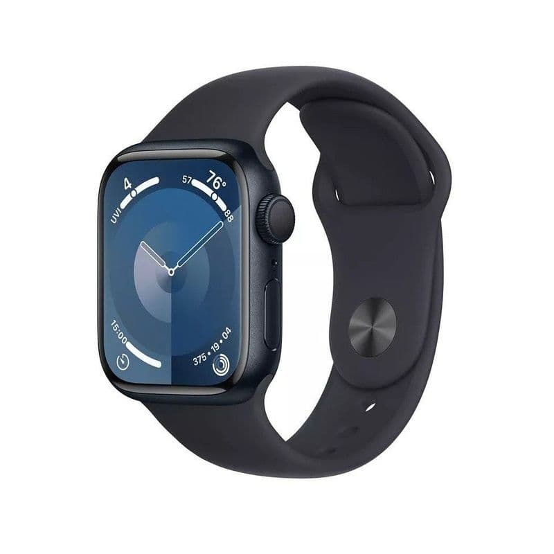 Apple Watch Series 9 Gps 41Mm Midnight Aluminium Case With Midnight Sport Band - M/L