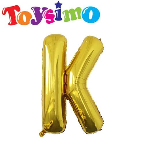 32-Inch K Letter Alphabet Balloon