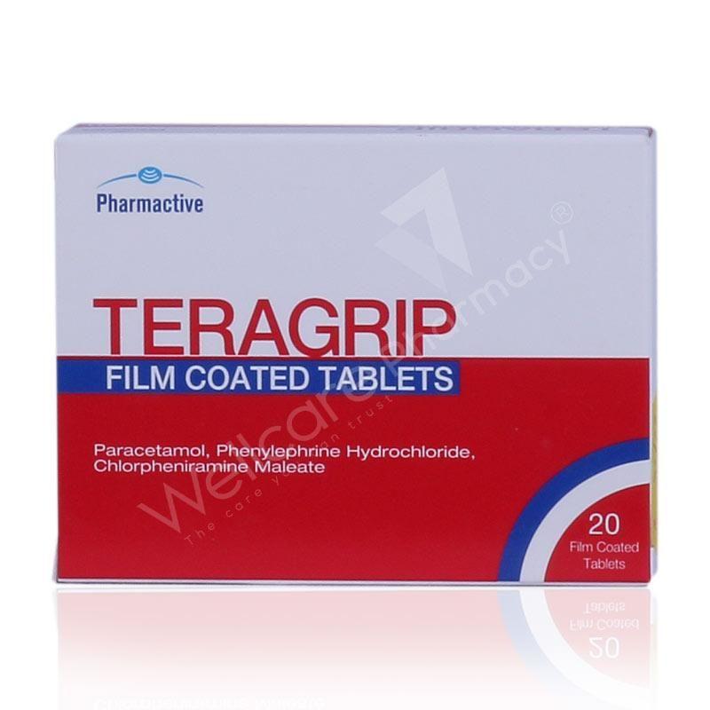 Teragrip Flim Coated Tablet 2X10 20'S