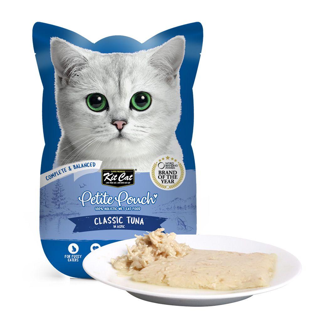 Kit Cat Petite Pouch 70G - Classic Tuna