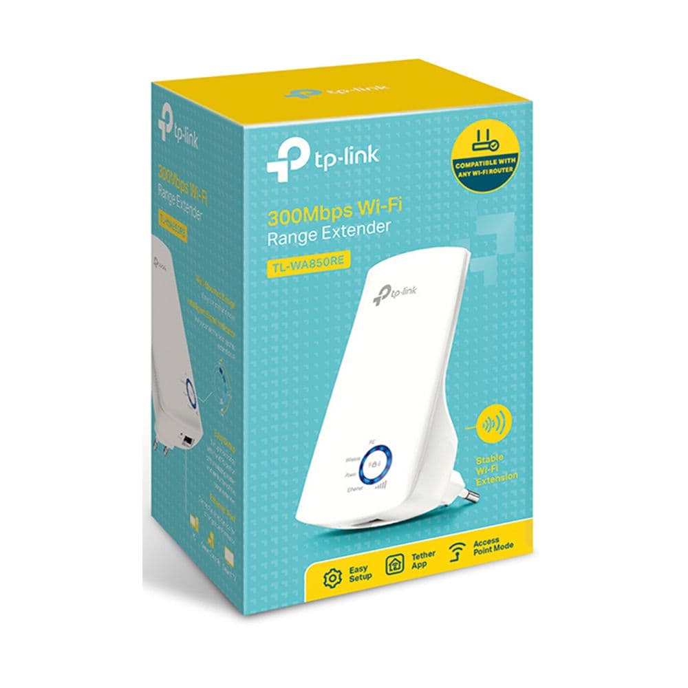 Tp-Link 300Mbps Wi-Fi Range Extender Tl-Wa850Re