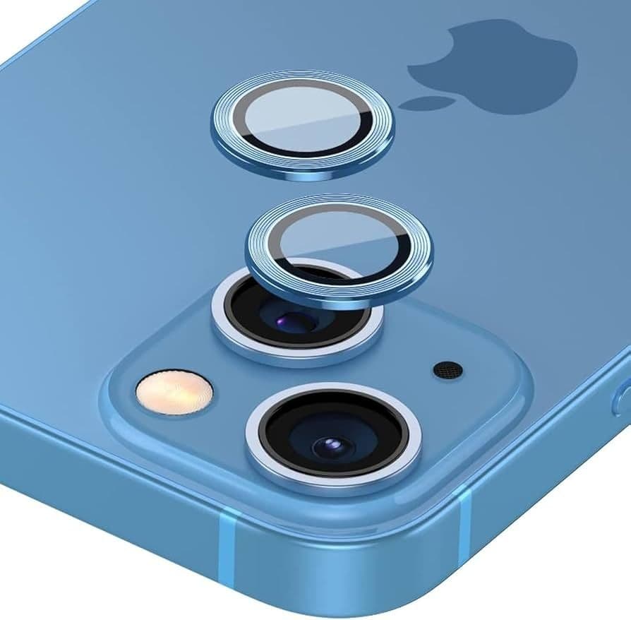 iPhone 14 / 14 Plus Anti-Glare Camera Glass Protector Blue - Bodyguardx