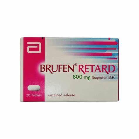 Brufen Ret.800Mg Tab 1 X 20'S -00Ba