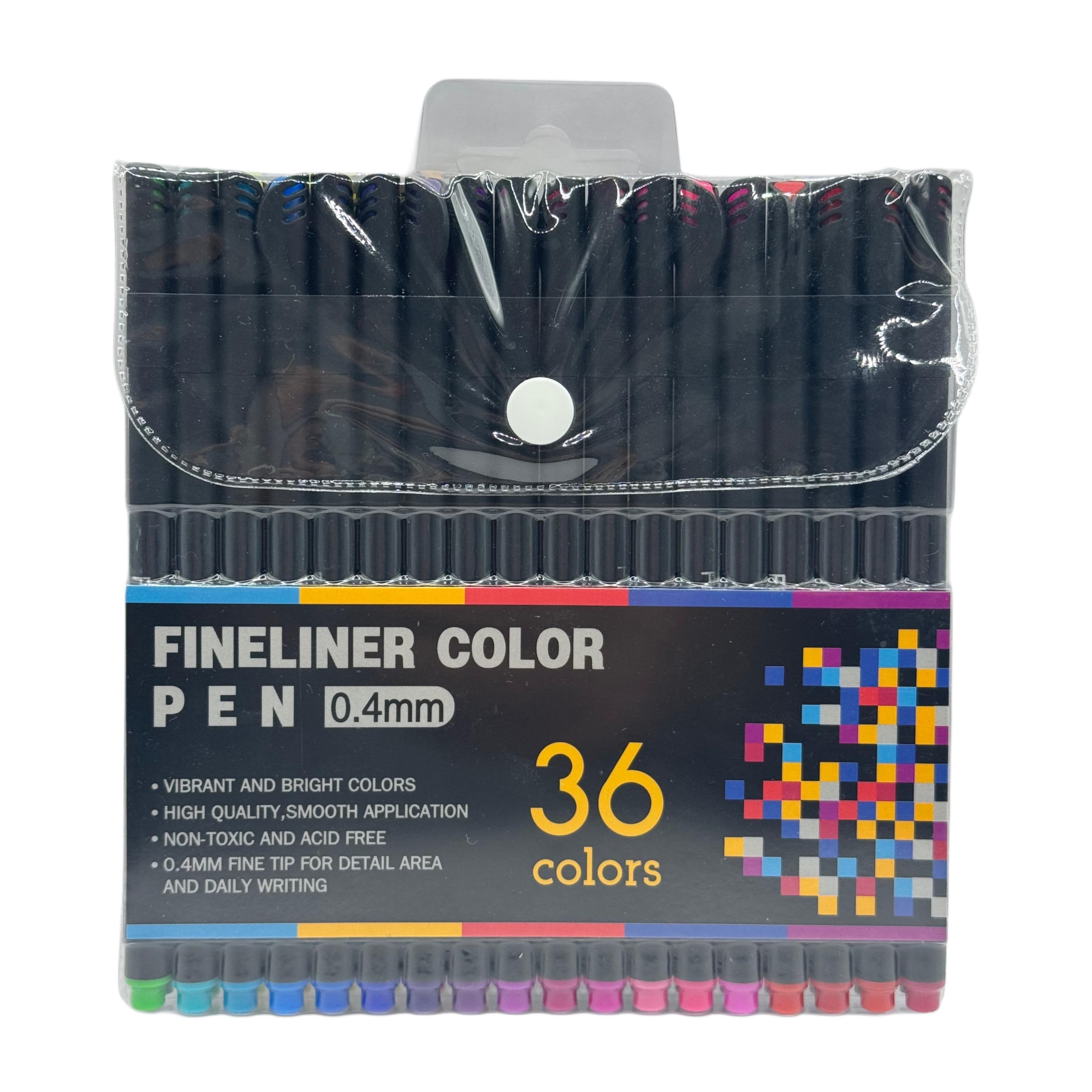 Fineliner Color Pen Set (36 Pens)
