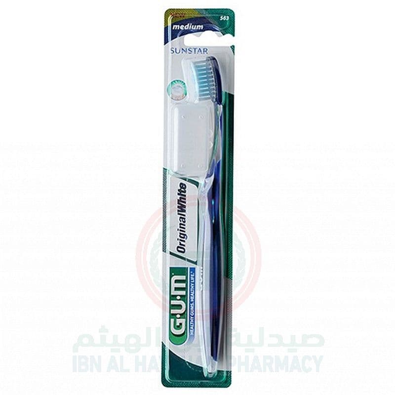 Gum Original White Toothbrush Compact