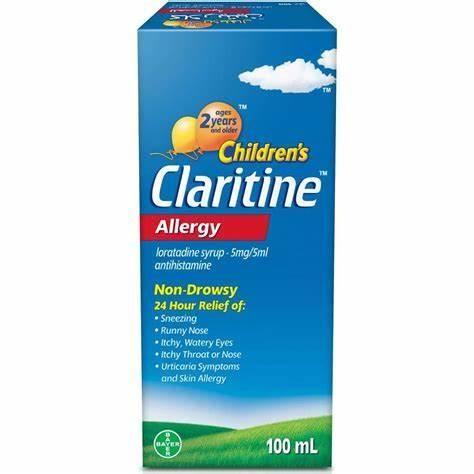 Claritine 5Mg 5Ml Syrup 120Ml