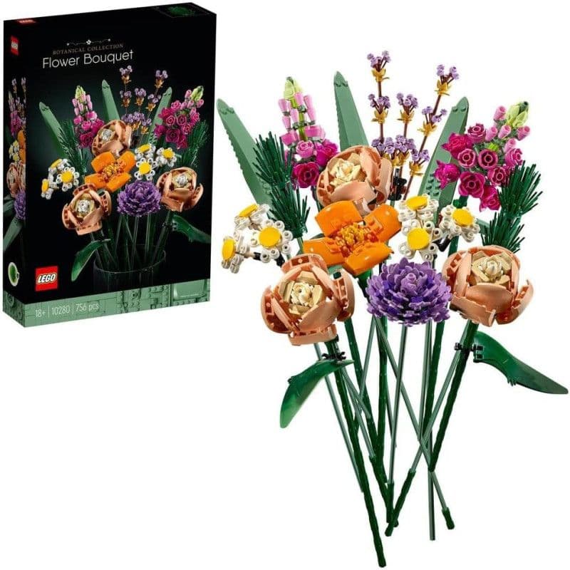Lego Icons Flower Bouquet 10280 With 756Pcs
