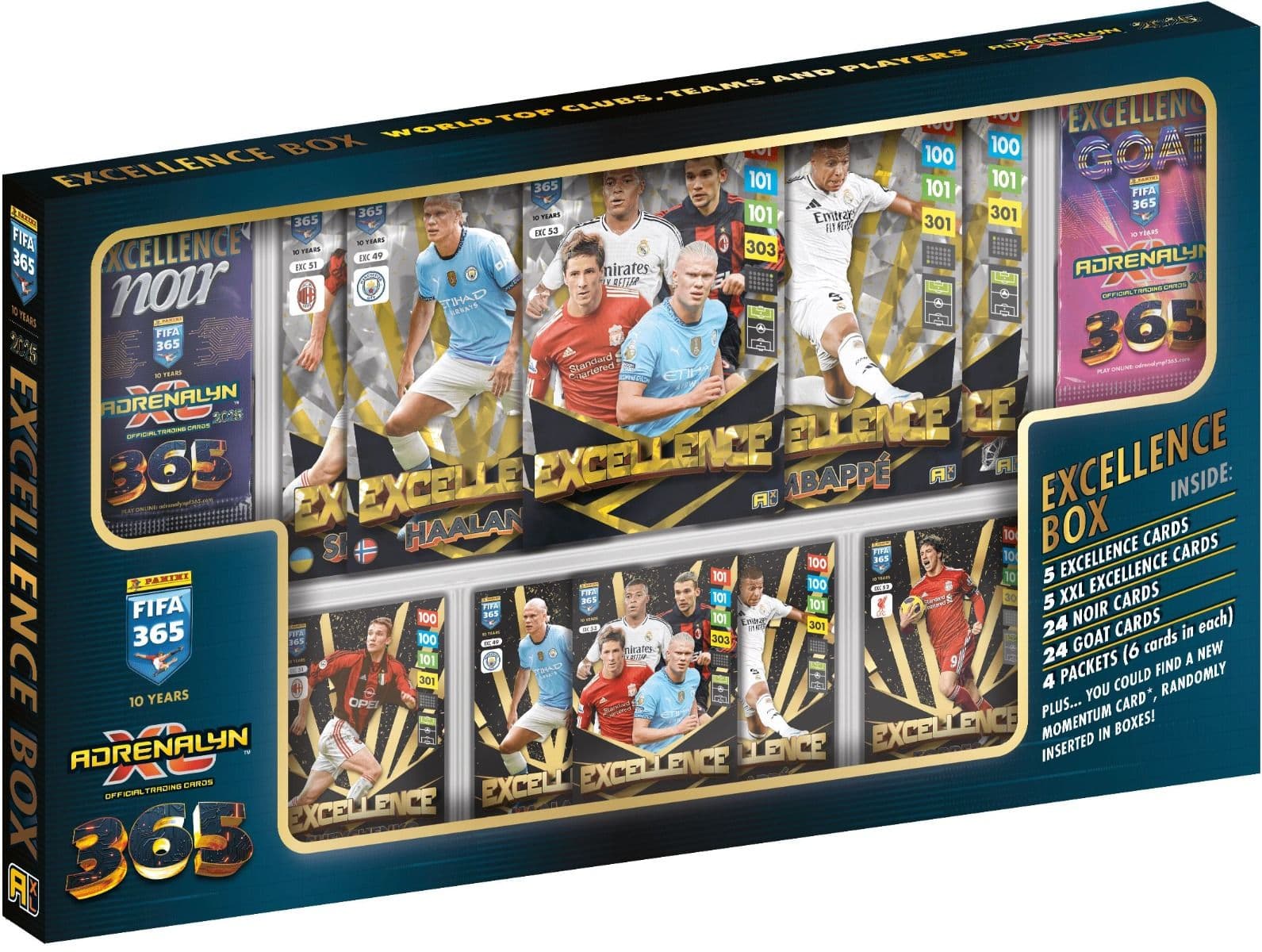 Panini Adrenalyn Xl Fifa 365 2025 Excellence Box