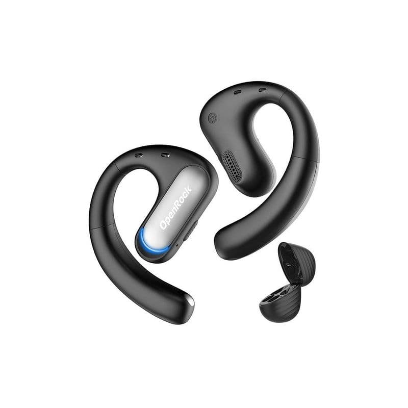 Openrock Pro Open-Ear Air Conduction Sport Earbuds Black