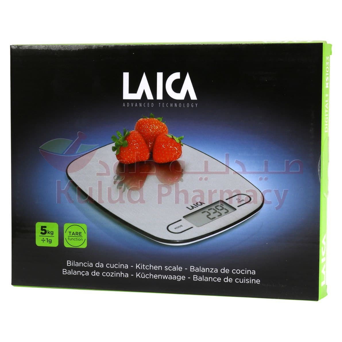 Electrical Kitchen Scale 5Kg Strawberry Device  1 ST