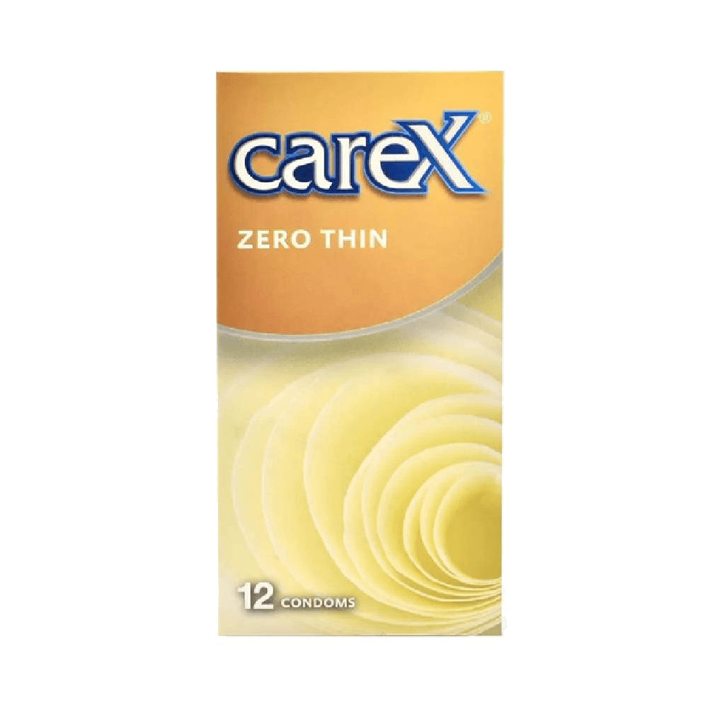 Carex Zero Thin Condoms 12Pcs