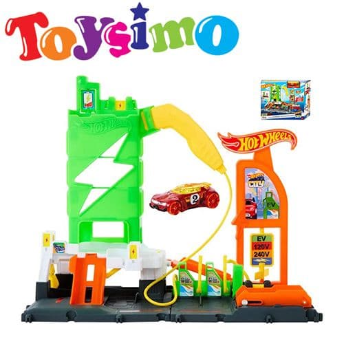 Hot Wheels City Super Fuel Station Playset