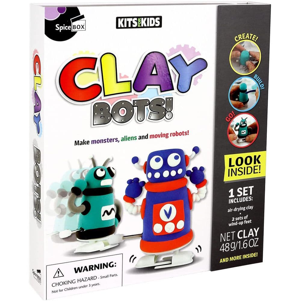 Spice Box Kits For Kids Clay - Bots V2