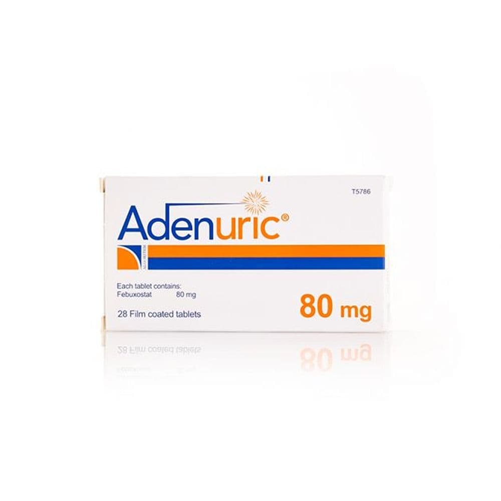 Adenuric 80Mg 28 Tablets