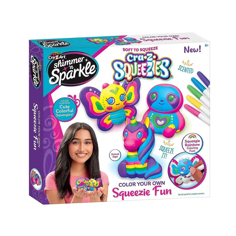 Shimmer N Sparkle Color Your Own Squeezie Fun