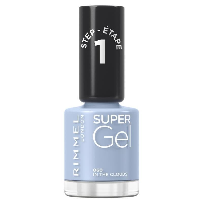 Rimmel London Super Gel Nail Polish 060 In The Colouds 12 Ml