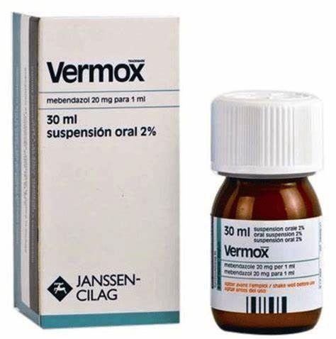 Vermox Suspension 100 Mg