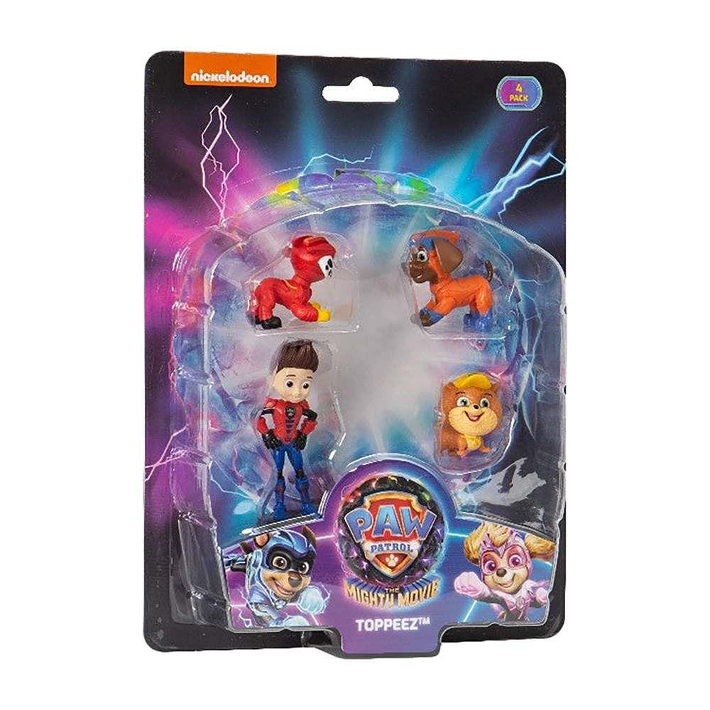 Paw Patrol The Mighty Movie Characters Pencil Topper (4 Pack)