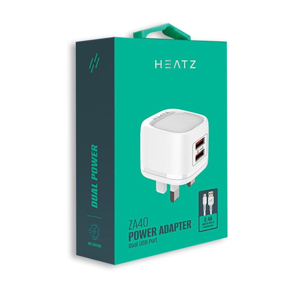 Heatz Power Adapter With A To C Cable Za40
