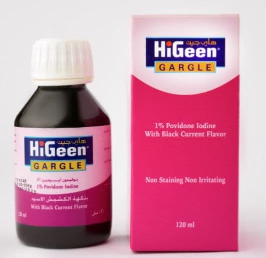 Higeen Gargle With Black Current Flavor 120ml