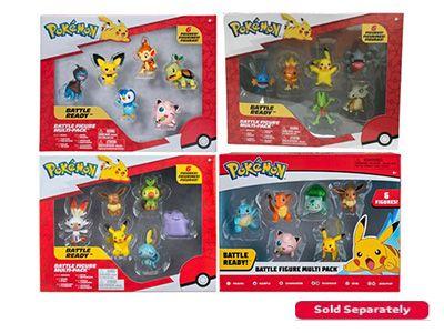 Pokemon Battle Figure Multi 6-Pack