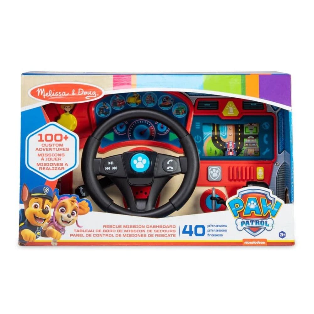 ميليسا آند دوغ Md Paw Patrol Rescue Mission لوحة القيادة الخشبية 46033275