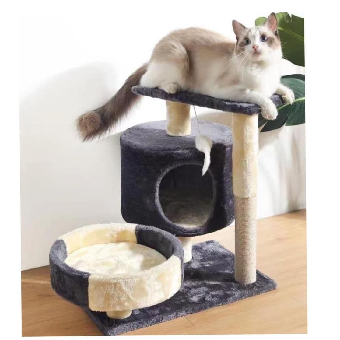 Cat Tree House For Indoor Use