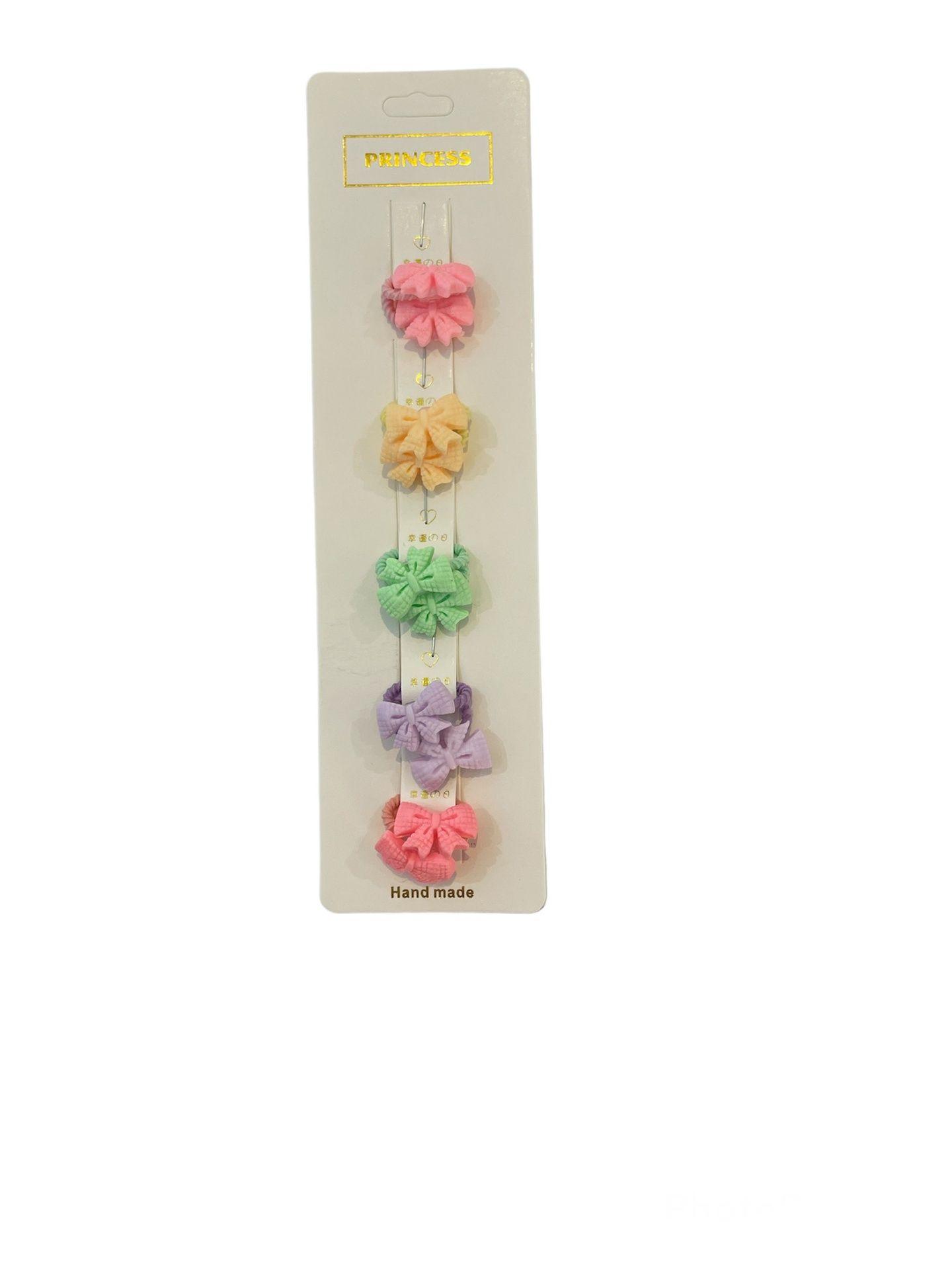 Future Cocoa Children'S Hair Rope -10Pcs Color: Multicolor