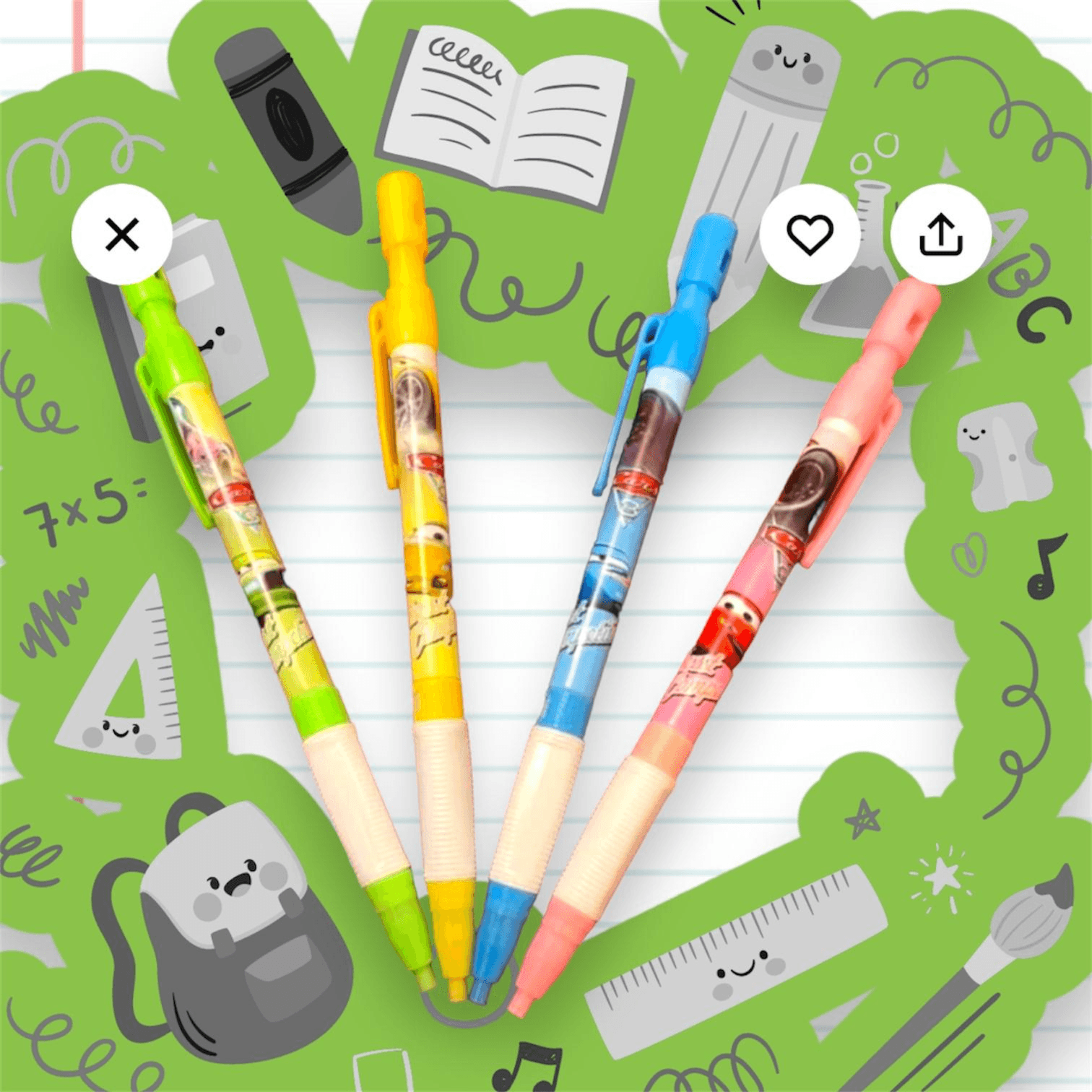 Pointed Plastic Pencil