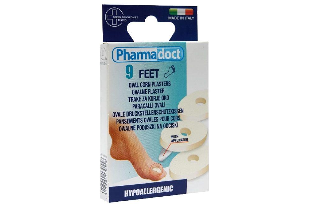 Pharmadoct Feet Oval Corn Plasters 9'S