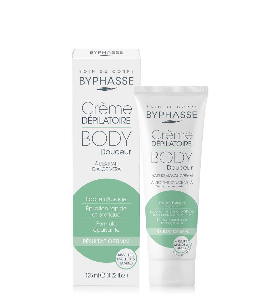 Byphasse Hair Removal Cream With Aloe Vera Extract - 125Ml