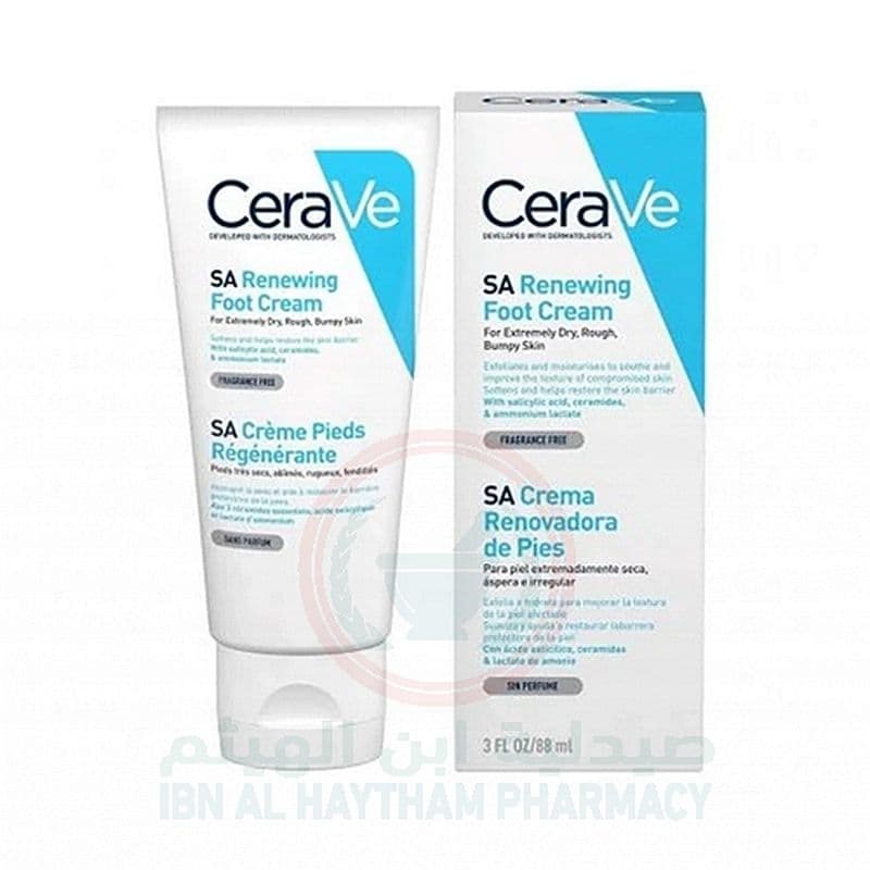 Cerave Renewal Sa Foot Cream 88Ml