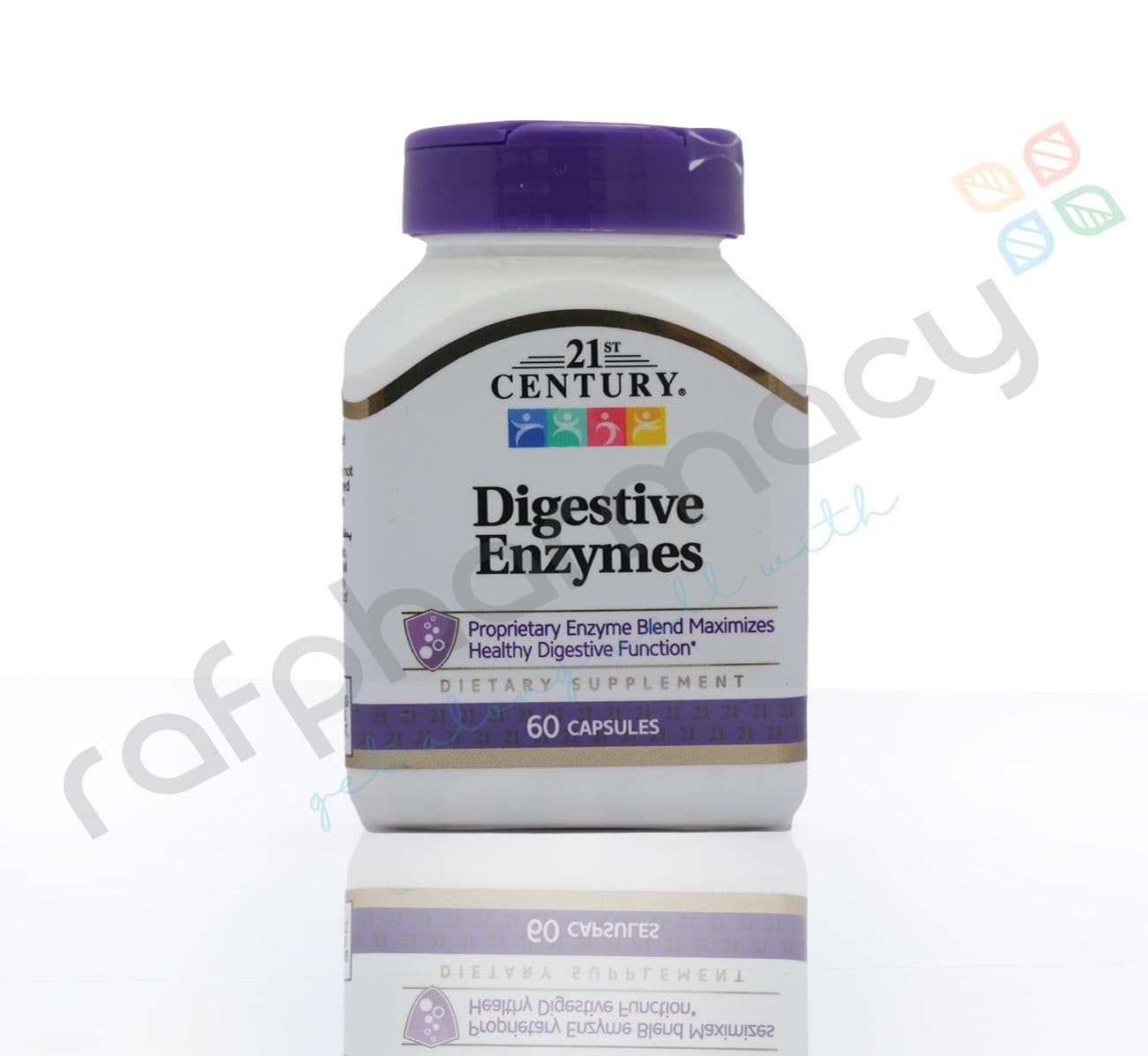 21St Ch Digestive Enzymes Capsules 1X60'S