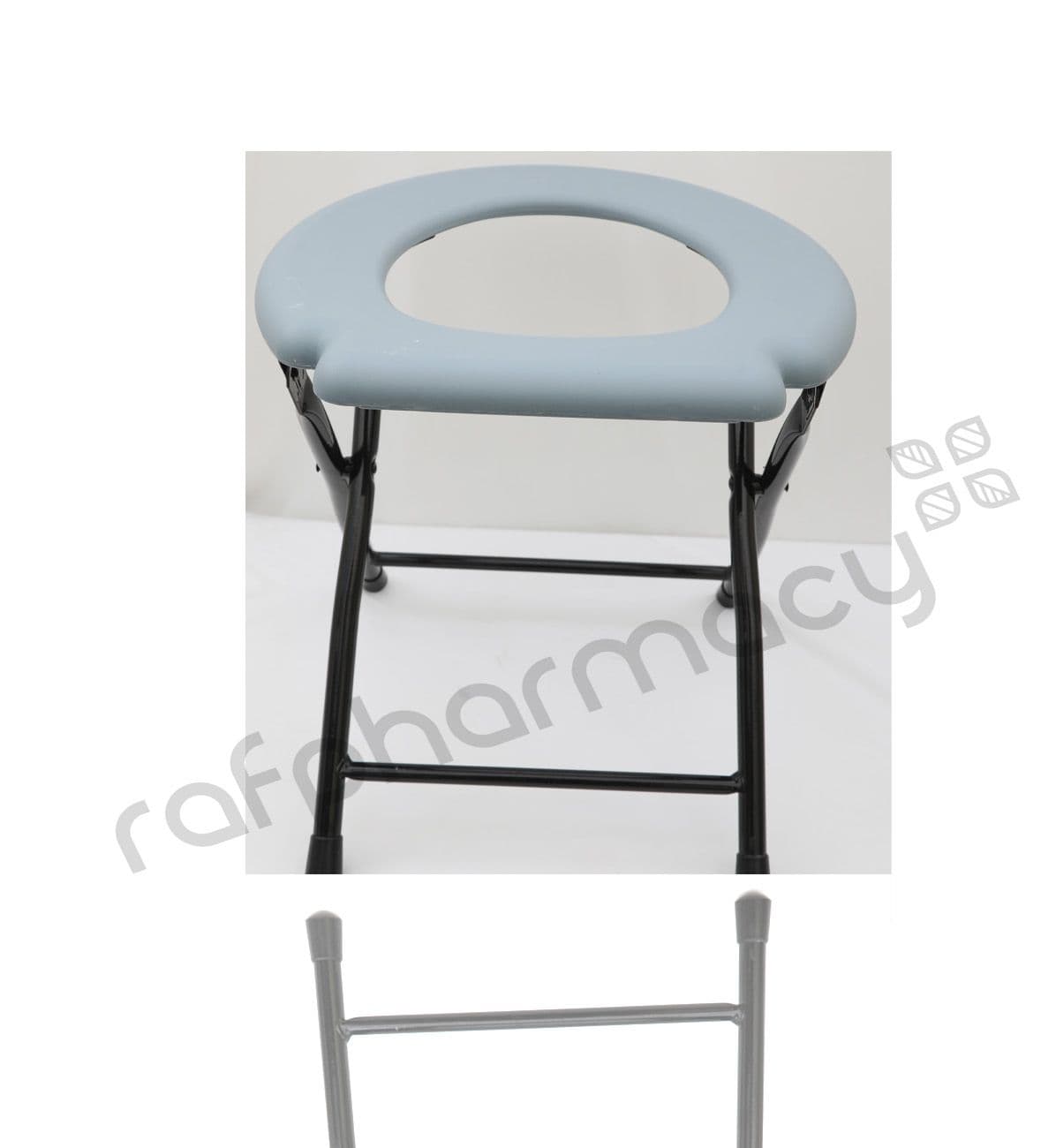 WCT CA697 Steel Commode Chair (#17153)