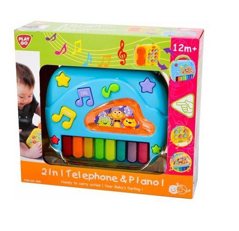 Playgo 2 In 1 Telephone Piano