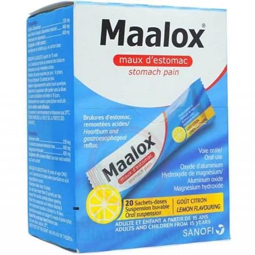 Maalox Suspension Sachets X20