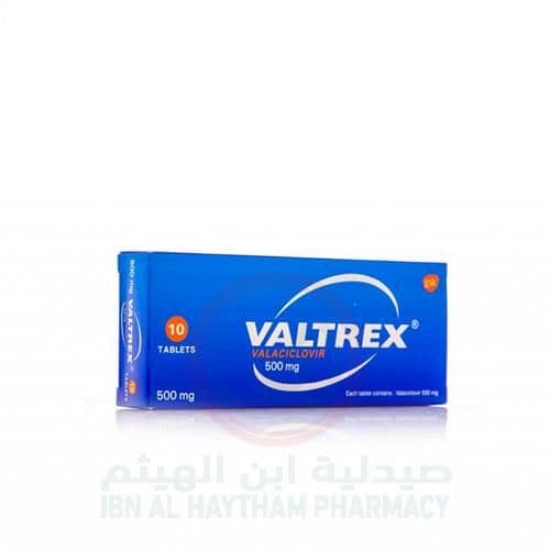 Valtrex 500Mg Tablets 10'S