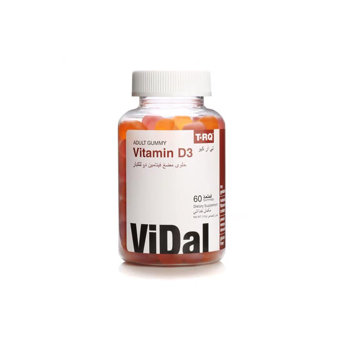 Trq Adult Gummy Vitamin D3 60s' 