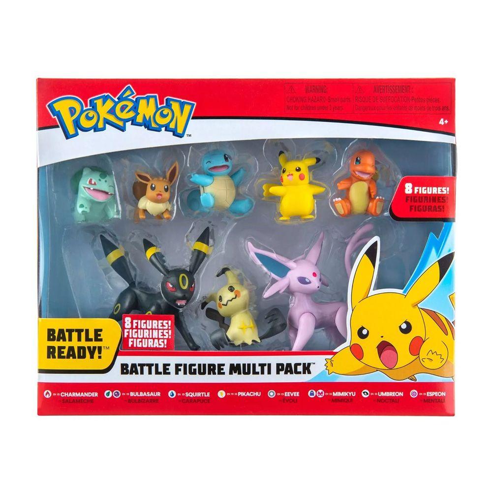 Pokemon Battle Figure Multi 8-Pack