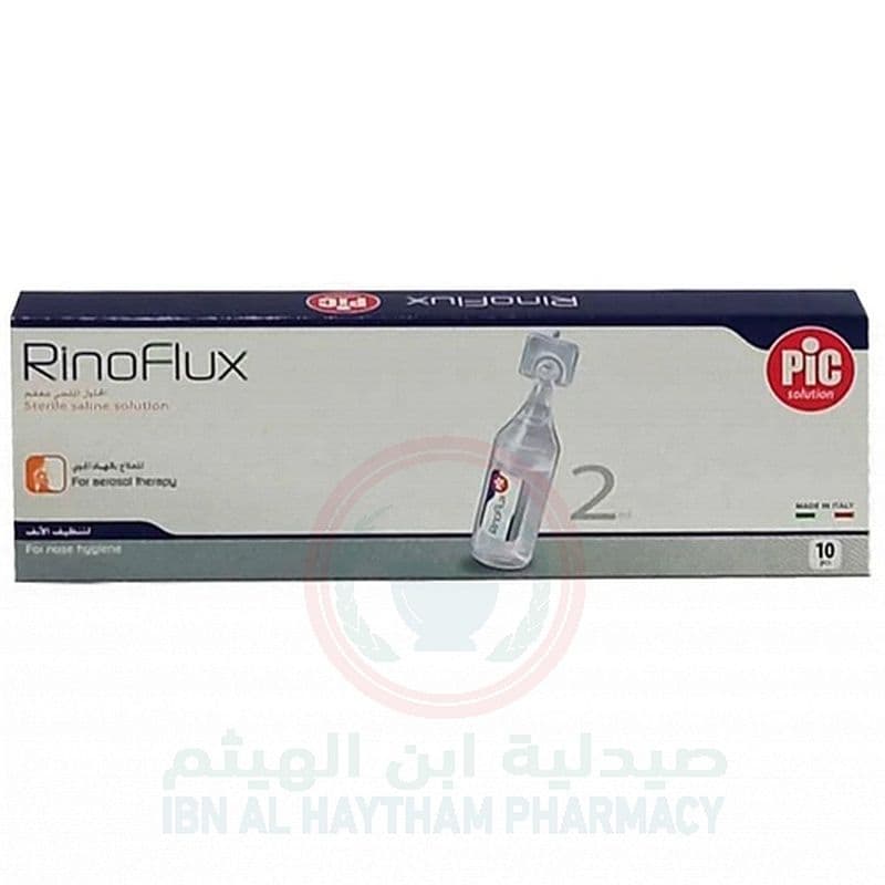 Pic Rinoflux Saline Solution 2Ml 10'S