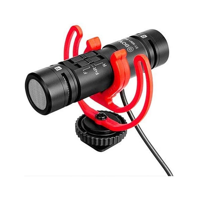 Boya By-Mm1 Pro Dual-Capsule Condenser Microphone - ميكروفون