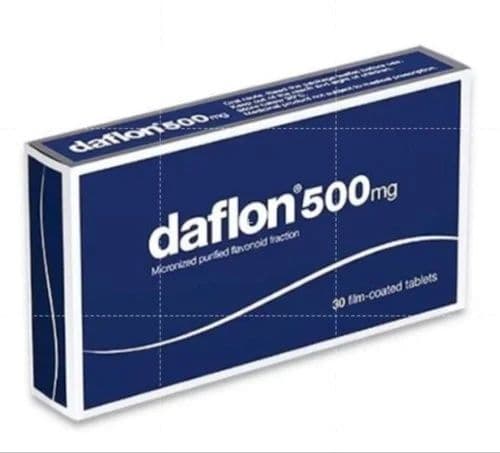 Daflon 500Mg, 30 Tablets